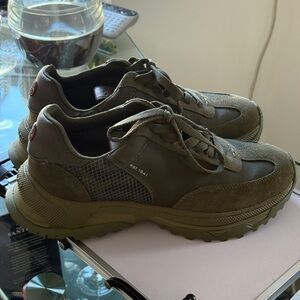 Coach Camo Olive Green Men's City Sneakers